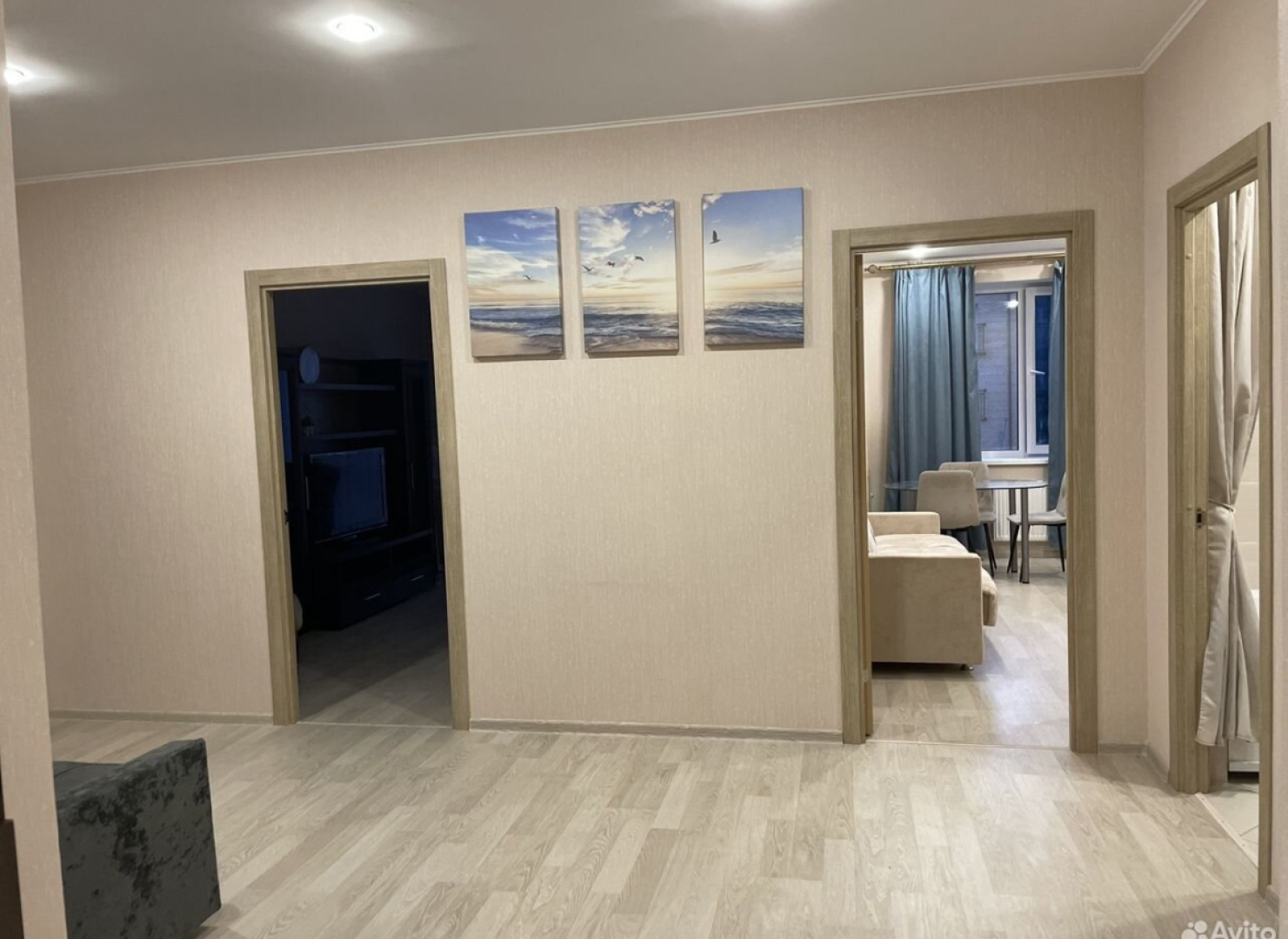 Квартира Просторная 2-комнатная квартира у реки в центре курорта Завидово