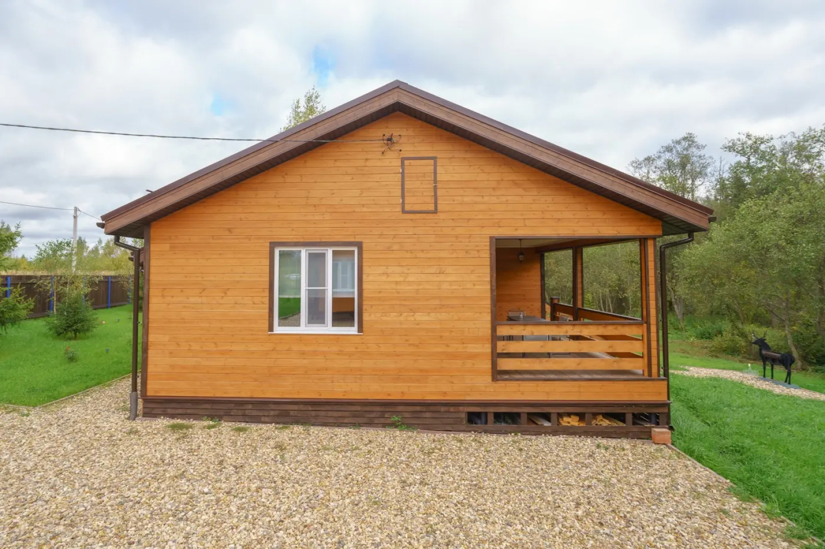 Частный Дом у Реки с Баней