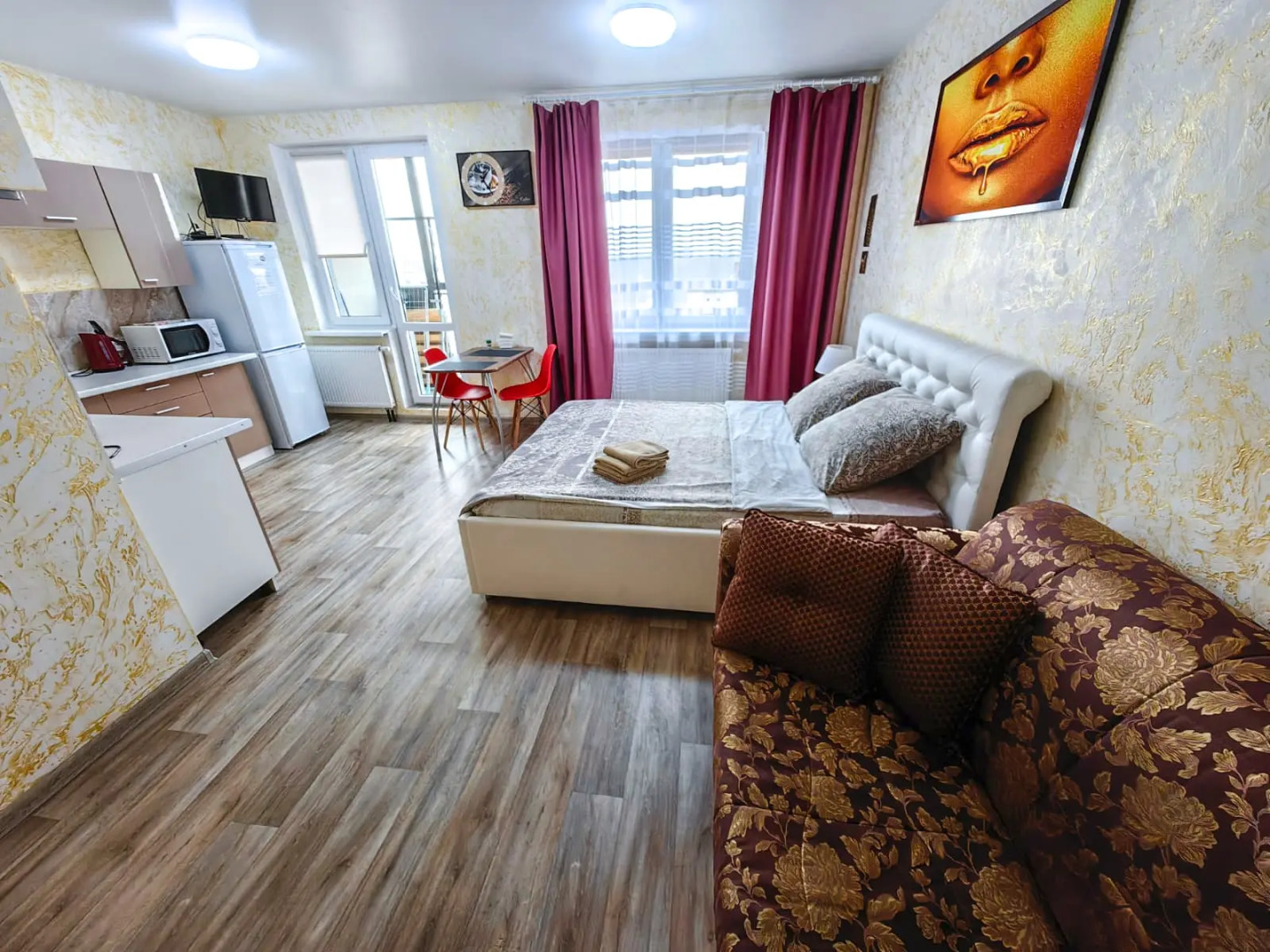 Квартира Квартира-студия у клиники МРНЦ