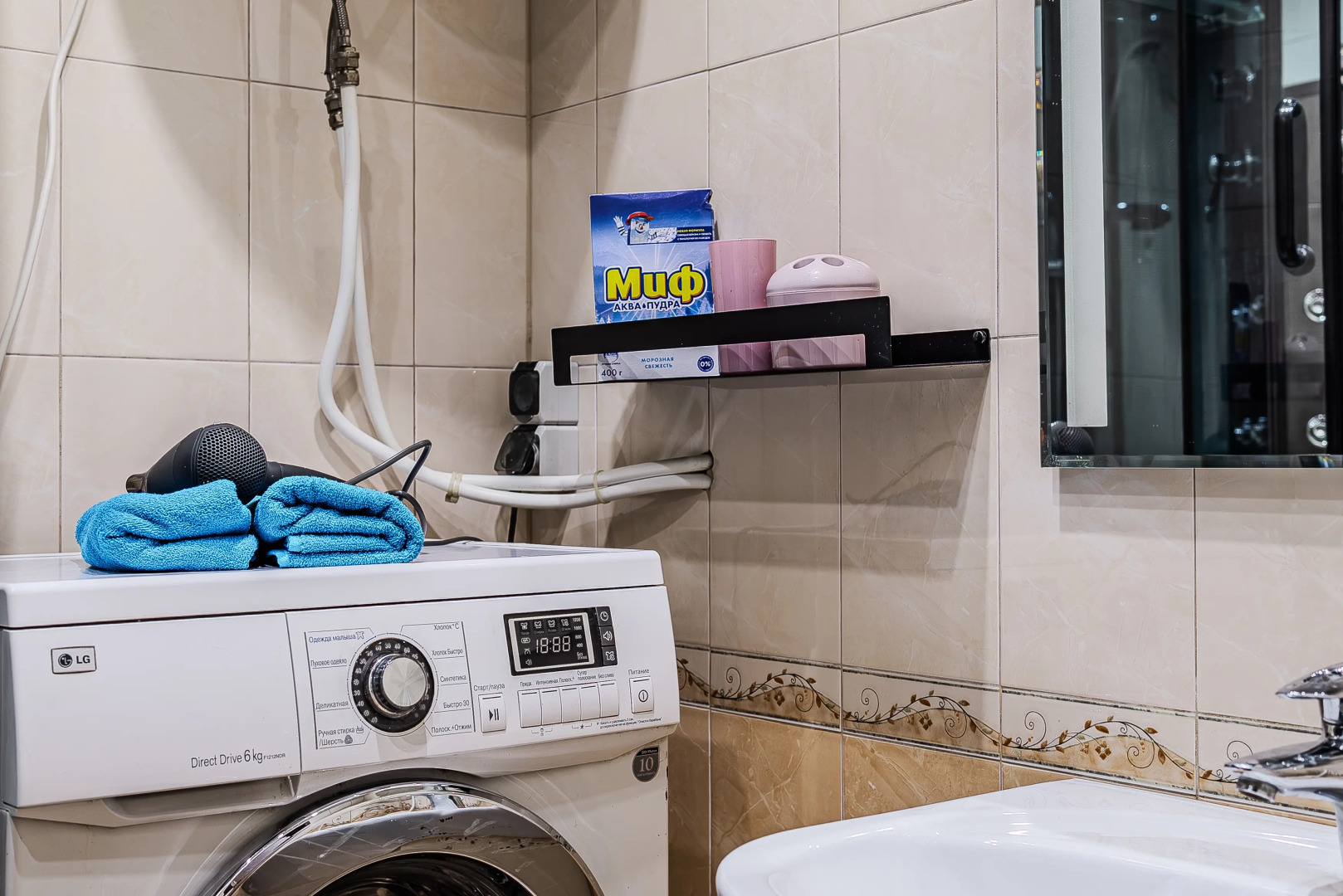 Квартира Уютная 1-комнатная у метро в Выборгском районе