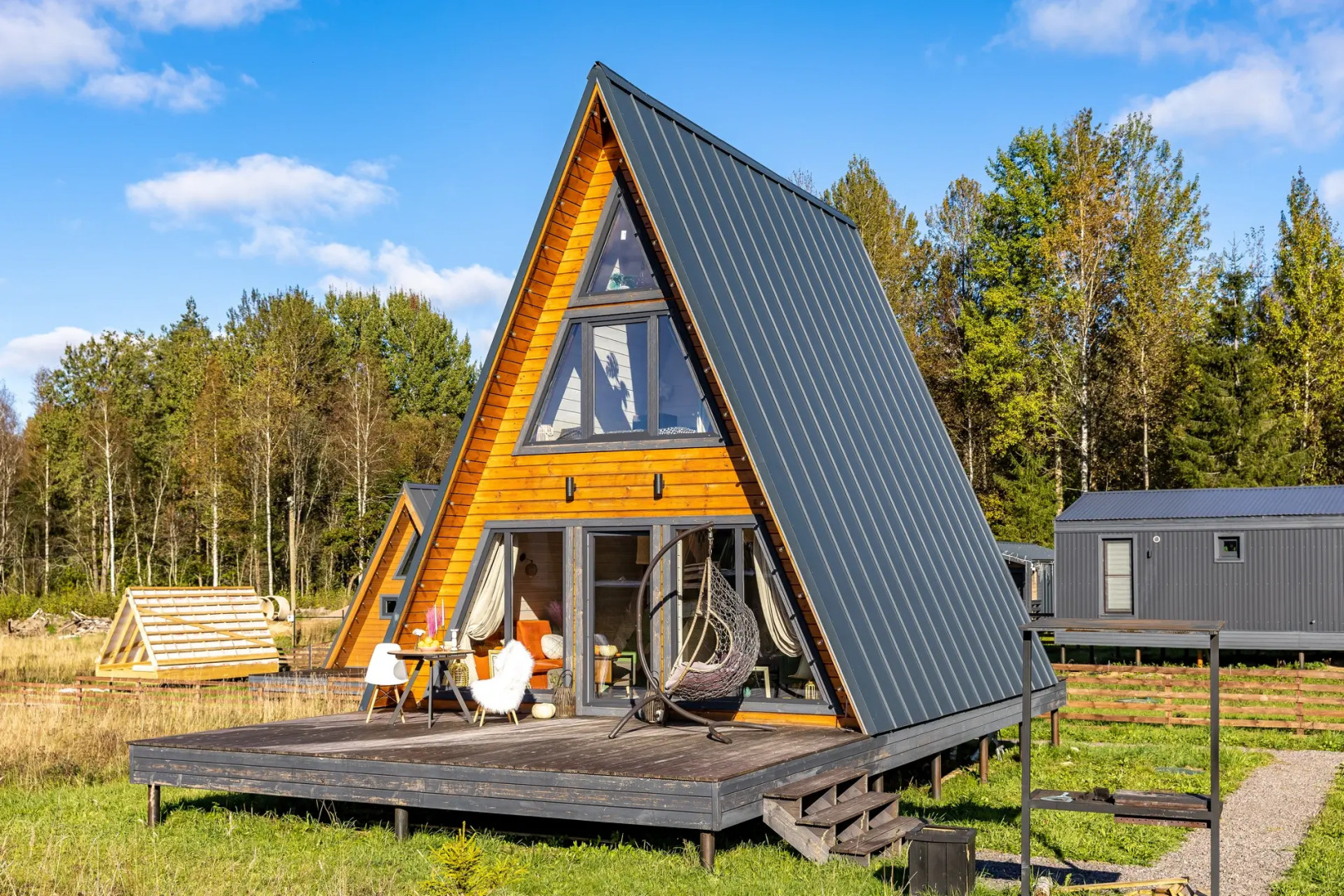 Частный дом А-фрейм у 3х Горнолыжных Курортов