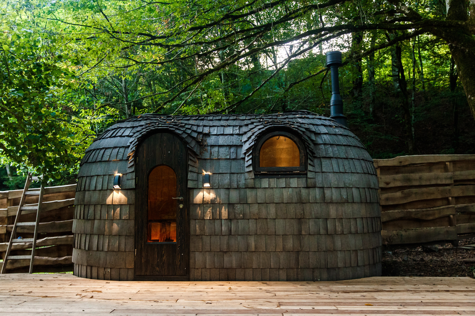 Глэмпинг Енот