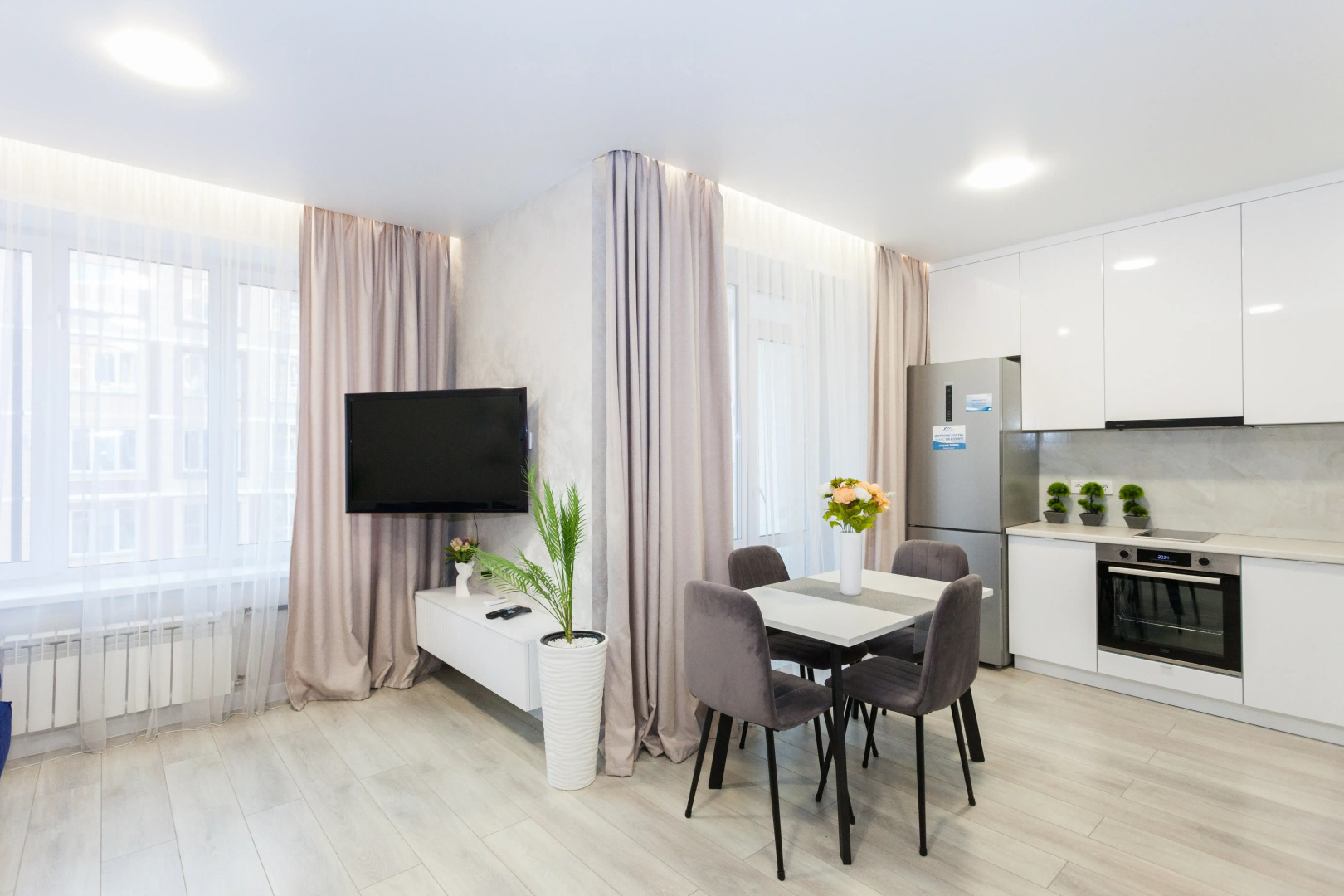 Квартира Abakan.Apart с современным ремонтом