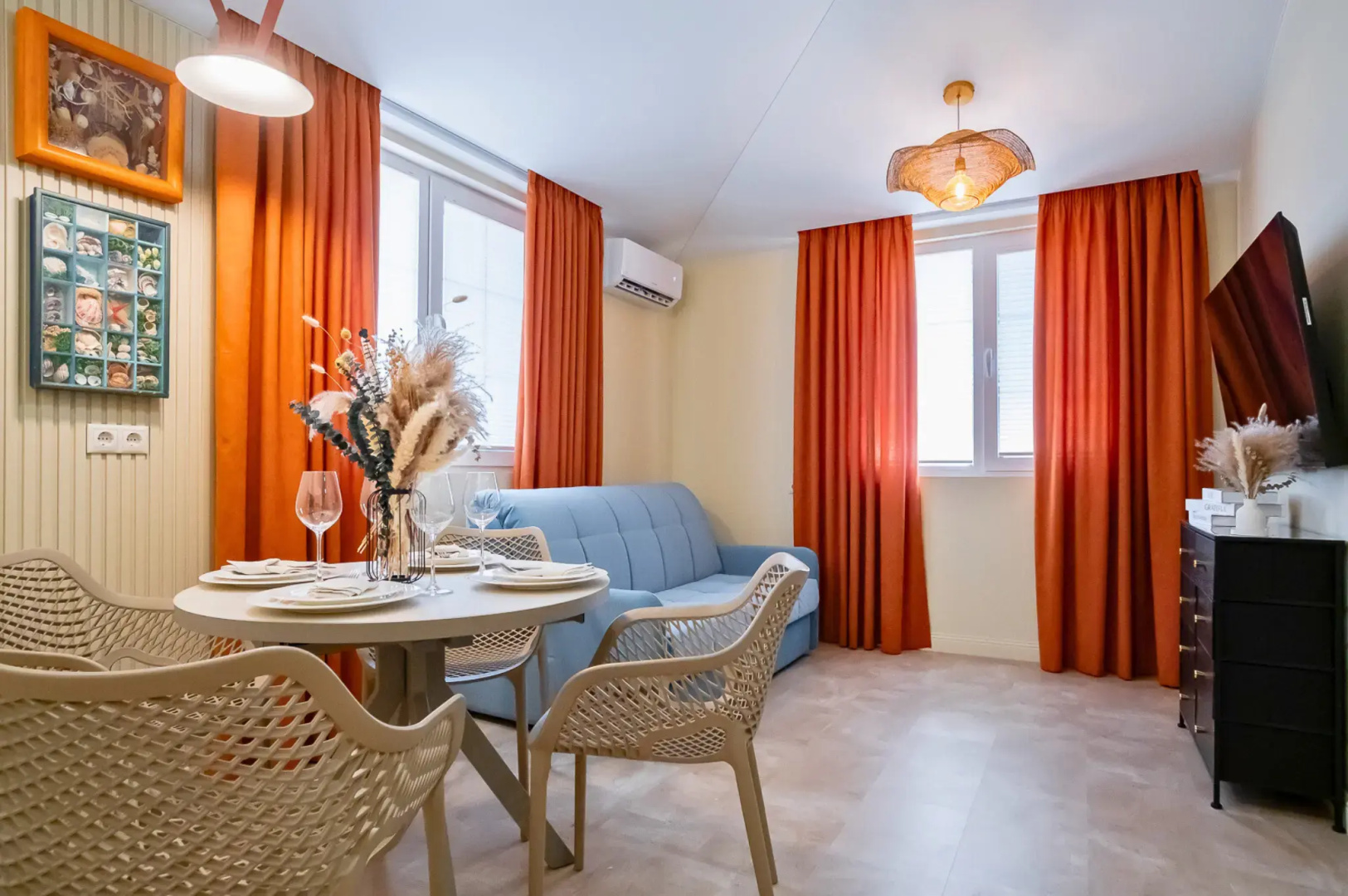 Апартаменты Red Apartments Арт Лайт Сити Миккельсен