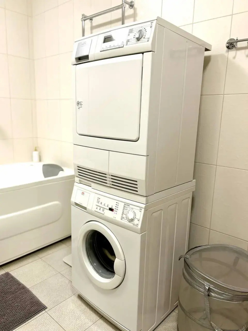 Апартаменты Dolce vita с автономным отоплением, 2 санузлами и тренажёром