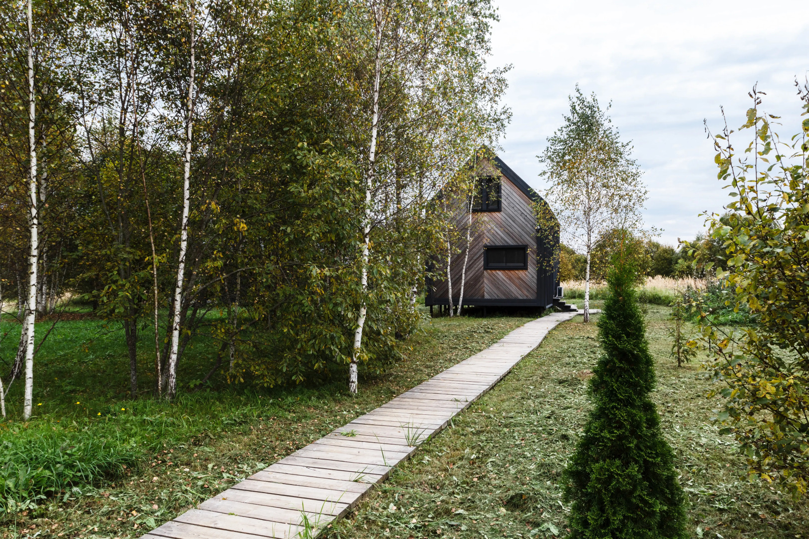 Частный Дом с Панорамными Окнами от Sheluha House