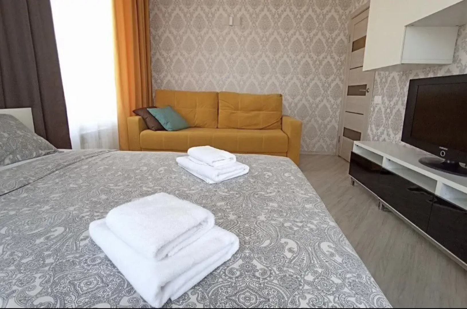 Апартаменты 2к Andora в Парк Резиденс ул Сакко и Ванцетти 77 г Новосибирск