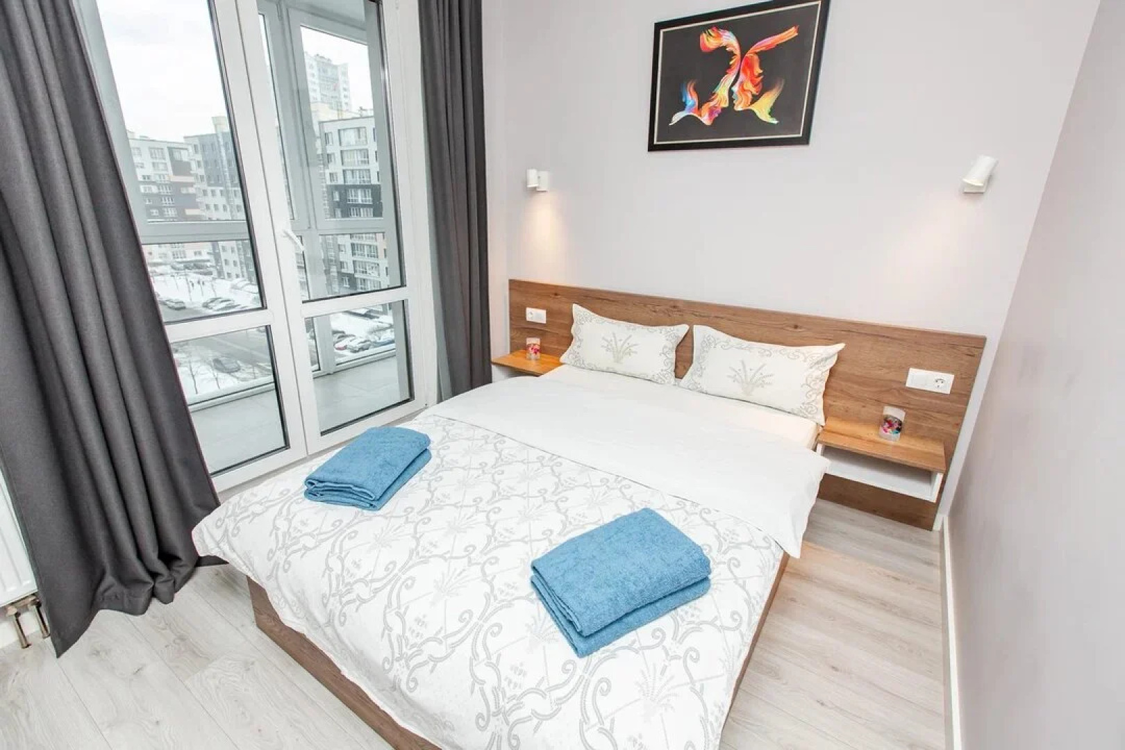 Апартаменты Возле Национальной Библиотеки и Трц Dana Mall Мсциславца 6