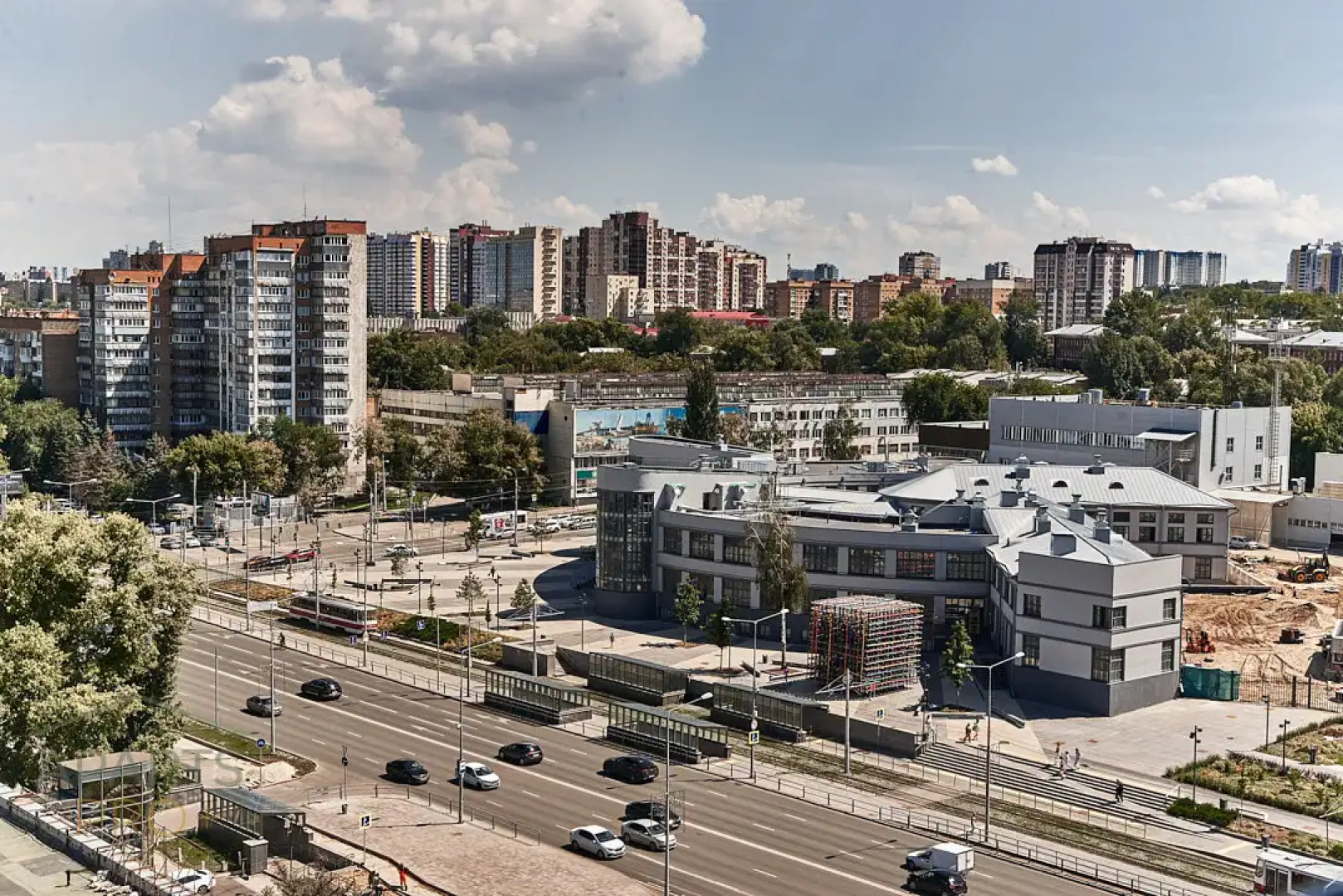 Квартира Aparts Pro Стильная видовая студия у Волги в ЖК Галактика на 12 этаже