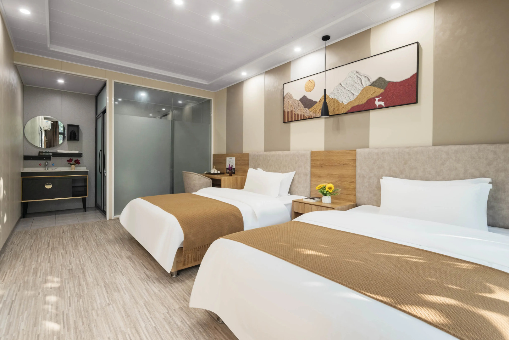 Ночлег и завтрак (B&B) Yiyuan Designer Internet Celebrity Chengdu Tianfu International Airport