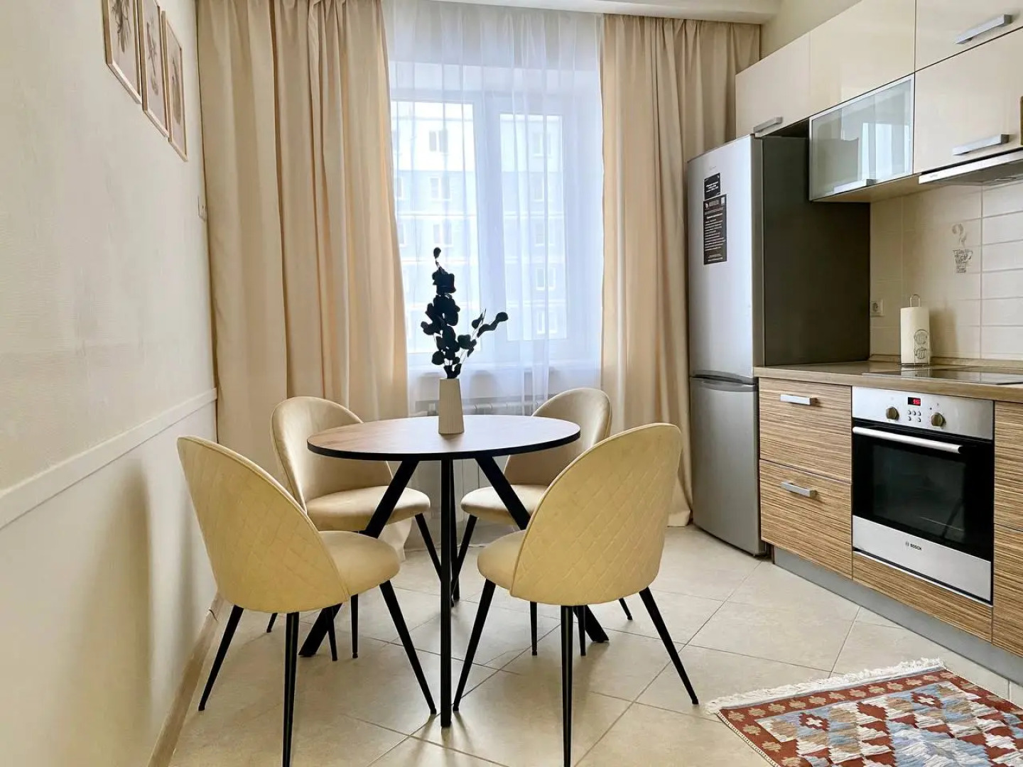 Квартира Двухкомнатная Kravc Group в центре города