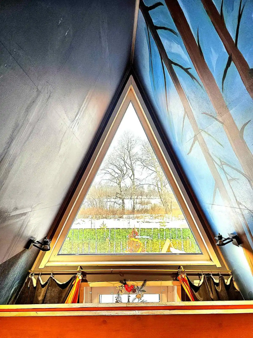 Частный Дом А-Frame на Малиновой