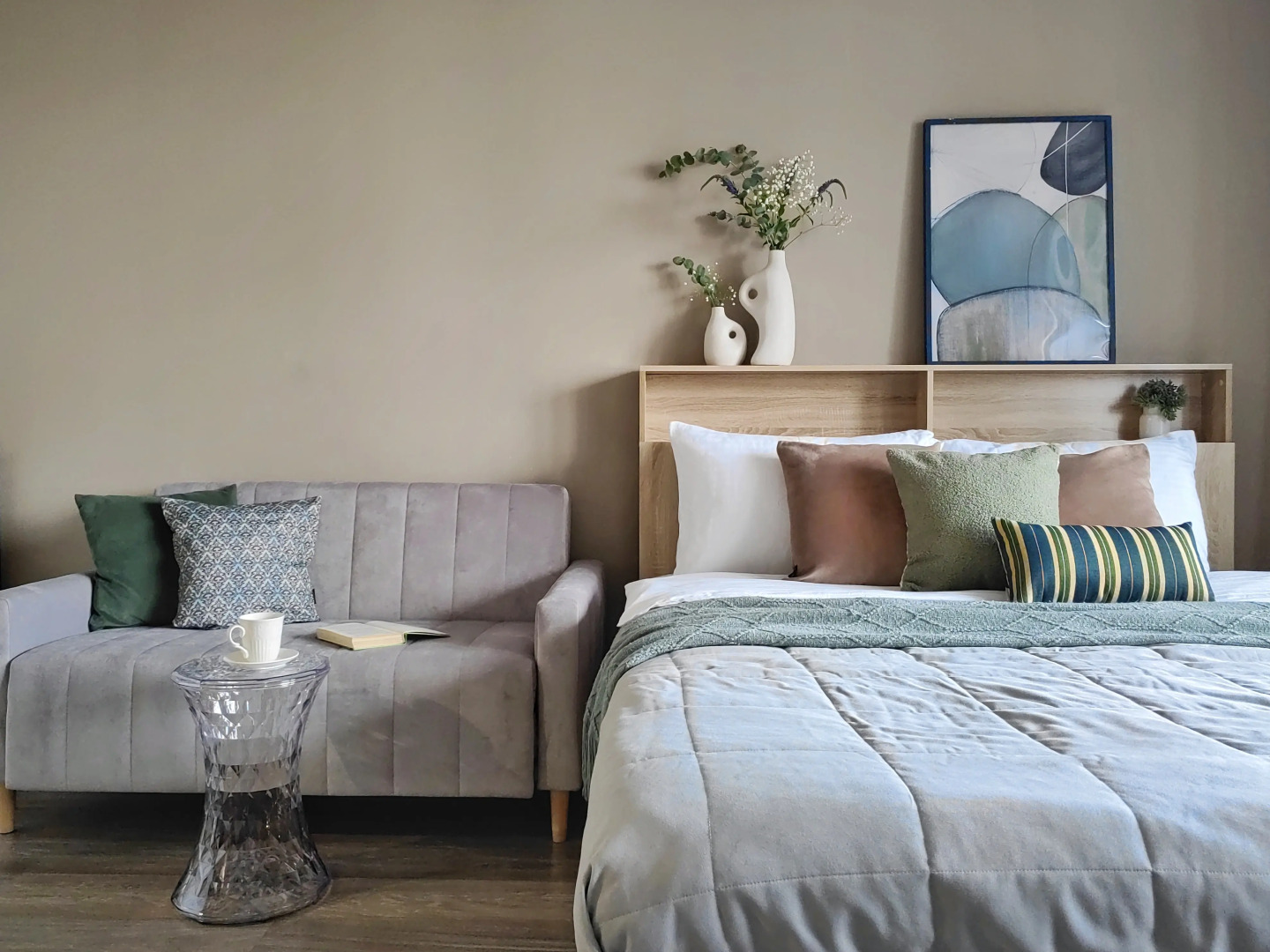 Квартира Velvet с балконом и видом на реку