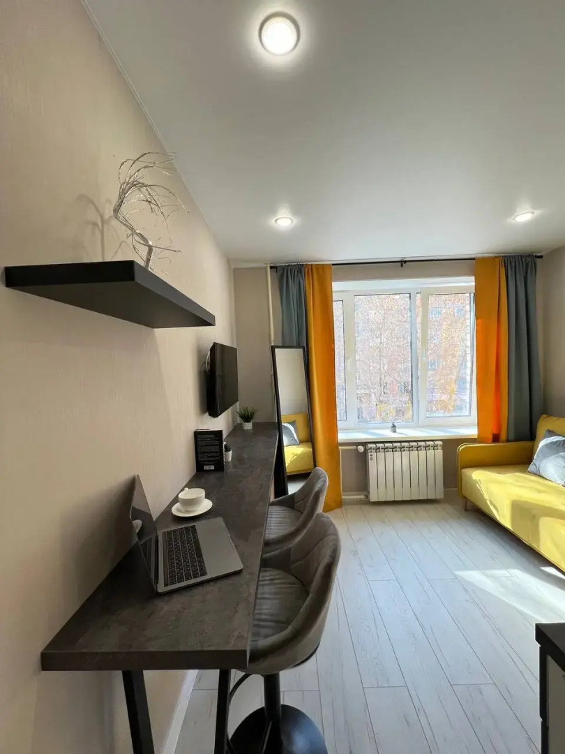 Апартаменты Яркие апартаменты Yellow у метро Кузьминки