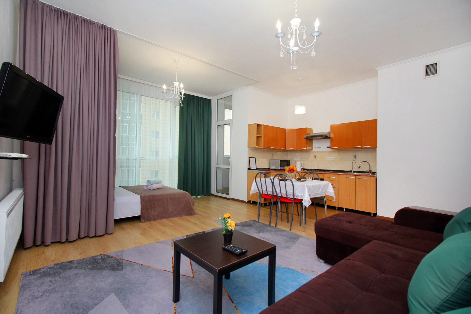 Апартаменты Уютная 1 Комнатная Квартира