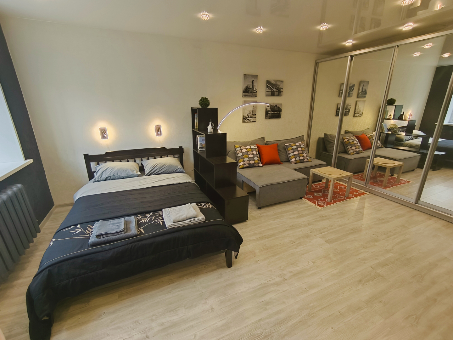 Квартира Студия у Аллеи Славы