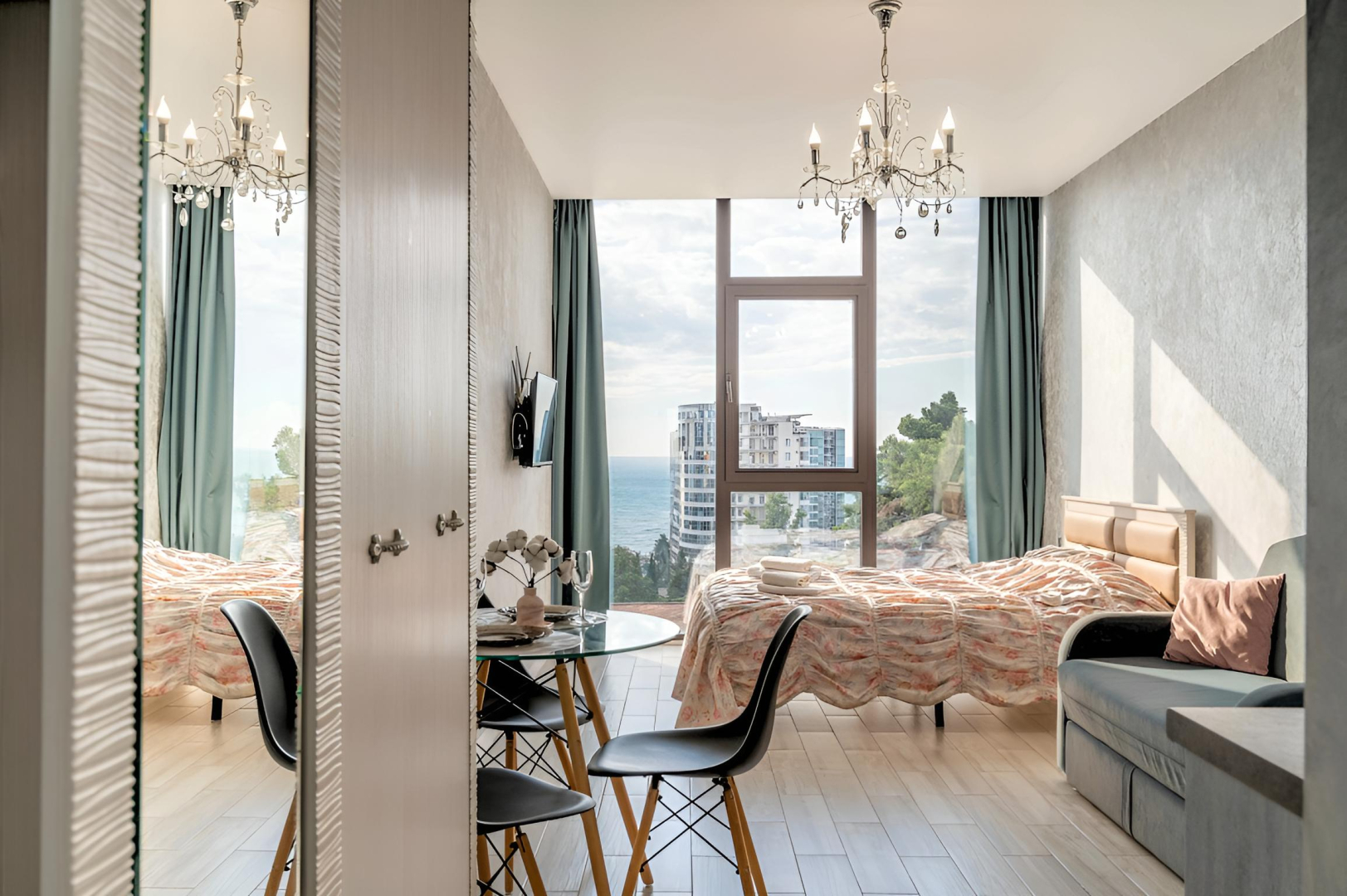 Апартаменты Вид на море в центре