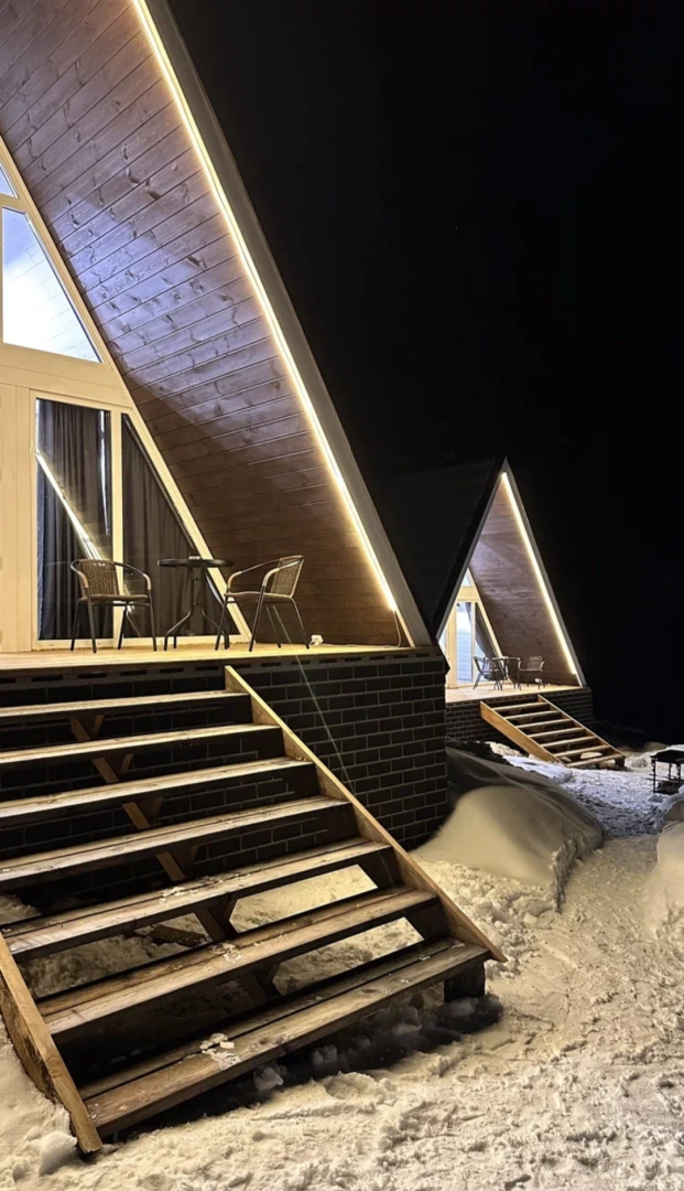 Шале с потрясающим видом на горы в Камлакское