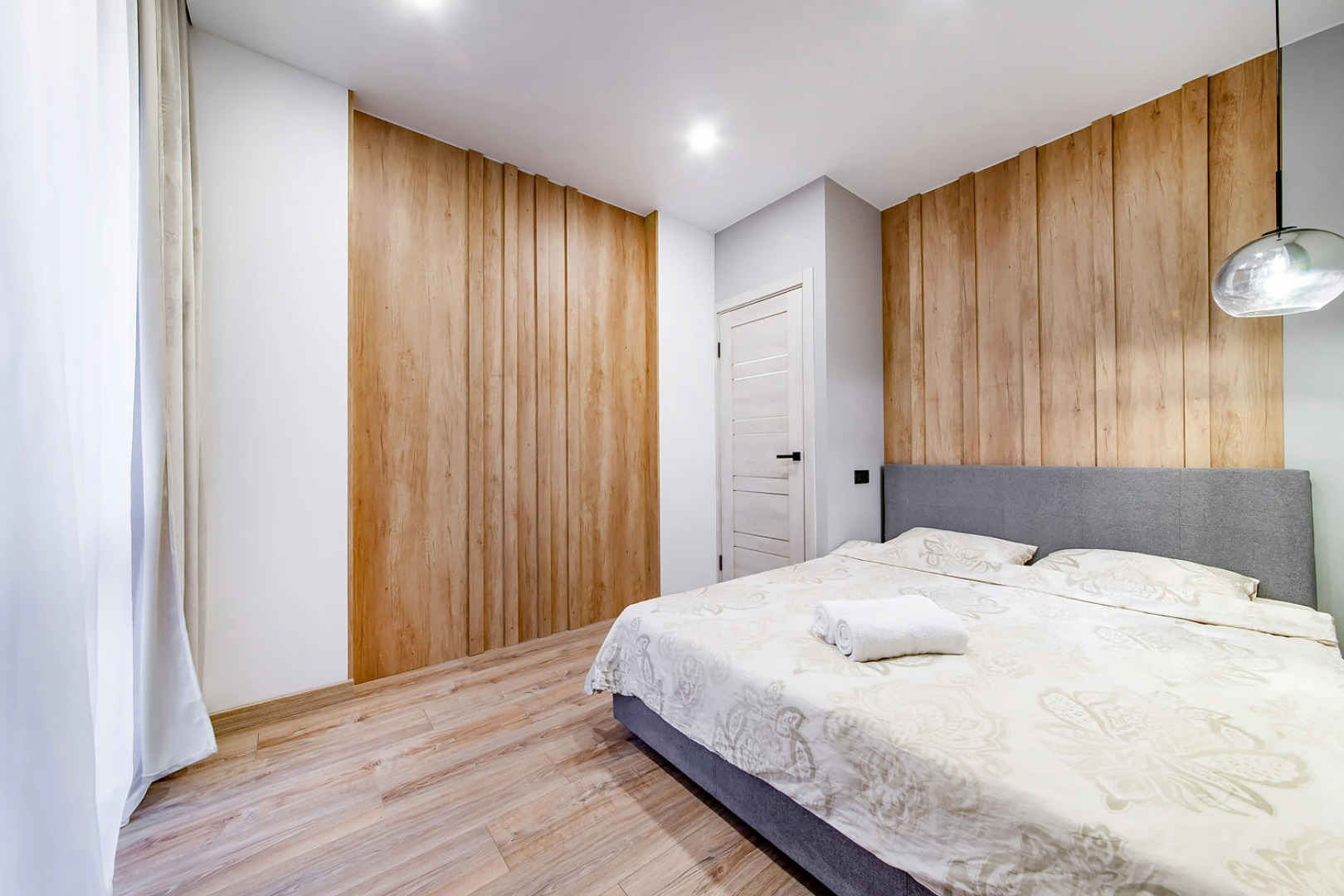 Квартира на сутки Маяк Минск Кухня объединена с жилой зоной Отдельная спальня Wi-Fi Кондиционер Отчётные документы