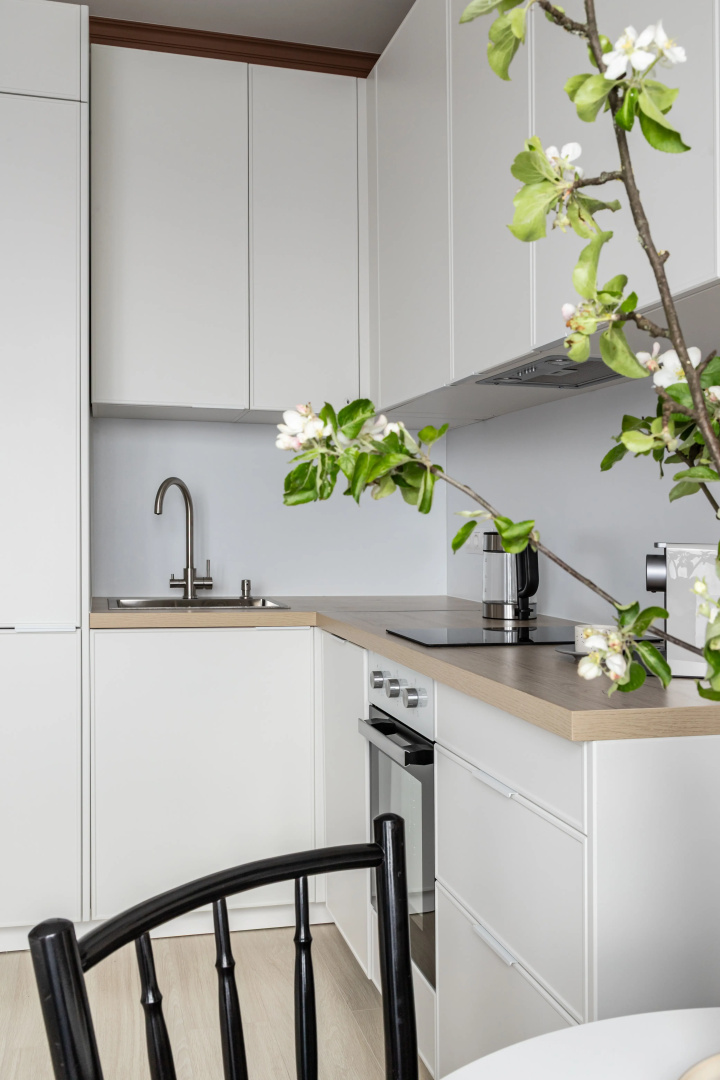 Квартира Moscow Deluxe Apartments Comfy Studio Berzarina