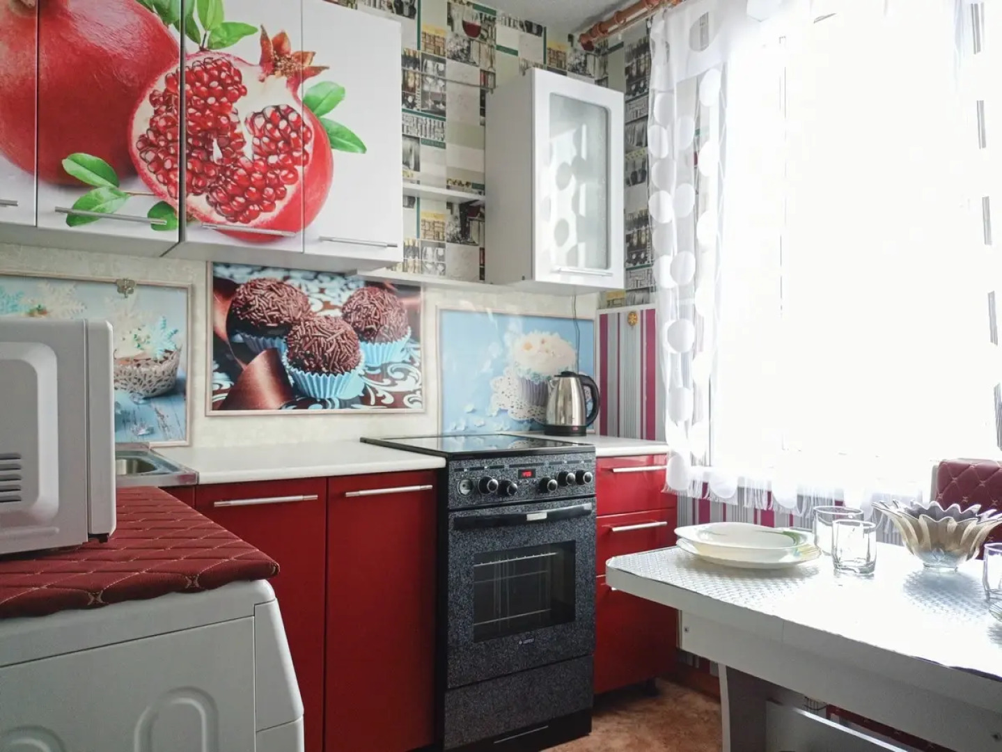 Жилое помещение Трехкомнатные апартаменты Sweet Home