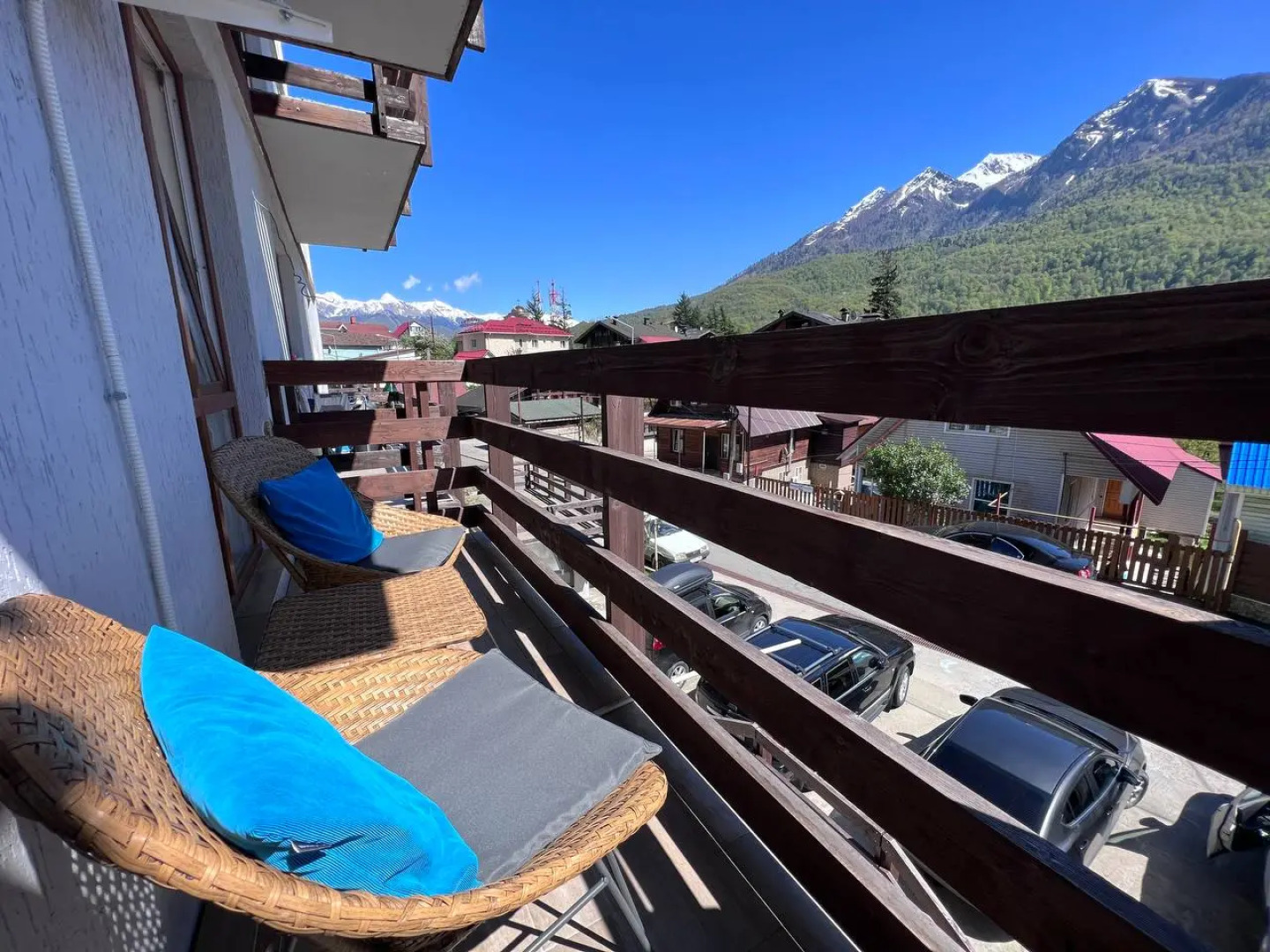 Апартаменты с Красивым видом в горах