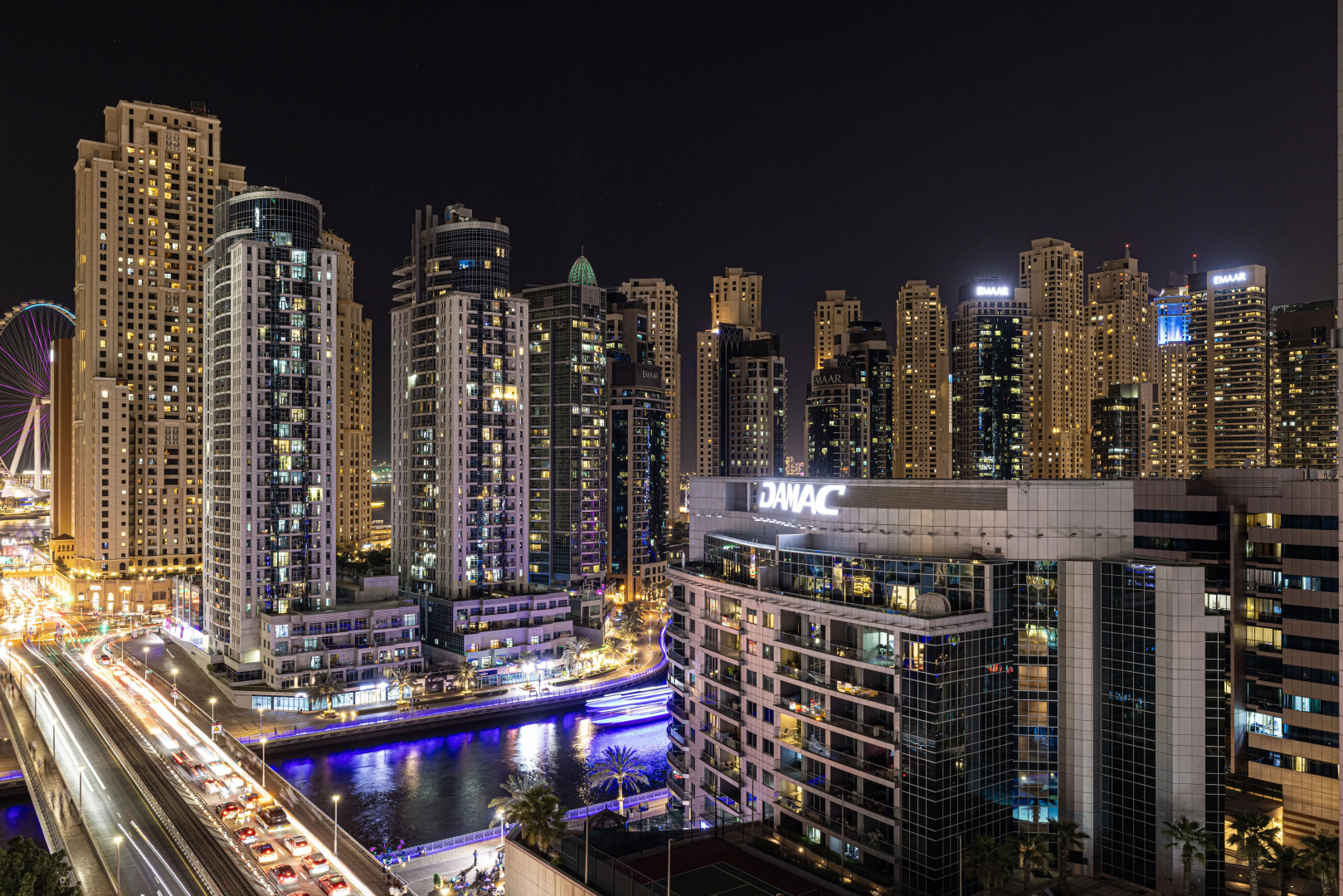 Квартира Luxury and spacious full Marina view