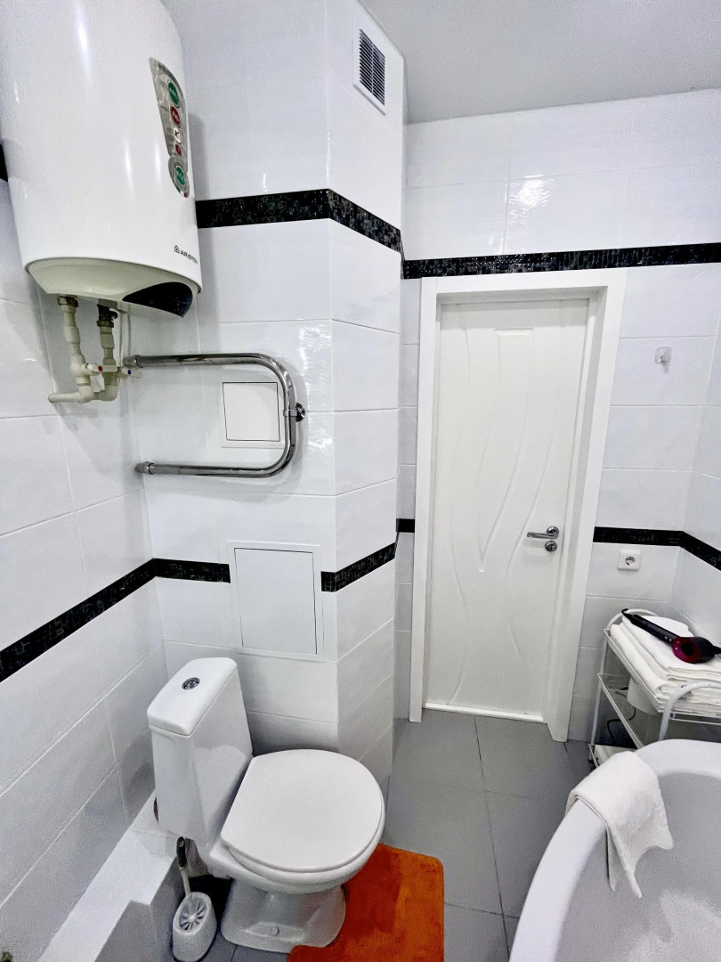 Квартира Светлая евродвушка комфорт-класса в центре Краснодара, ЖК Аврора, панорамный вид с 16 этажа