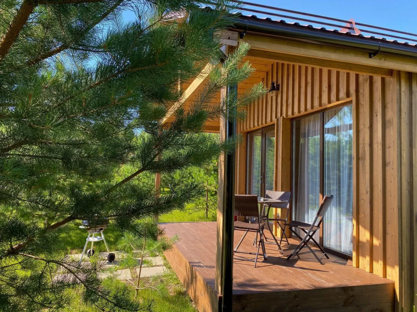 Частный дом 47м в лесной зоне рядом со Звенигородом