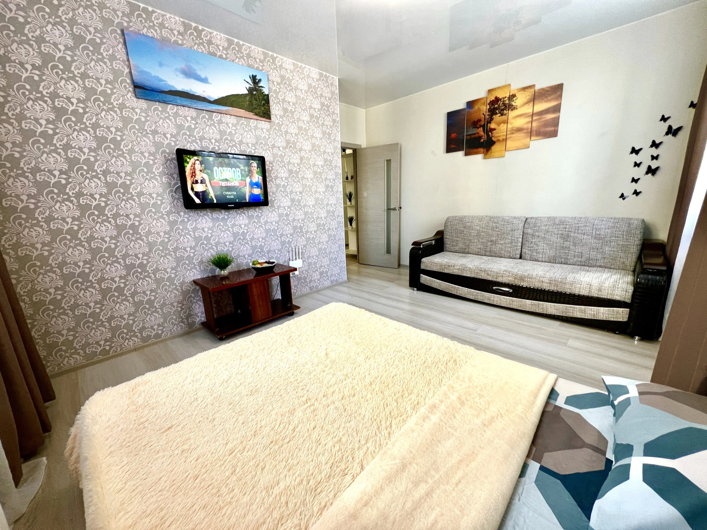 Уютные Апартаменты в ЖК Радужный Люкс (ул. Солнечная 18)