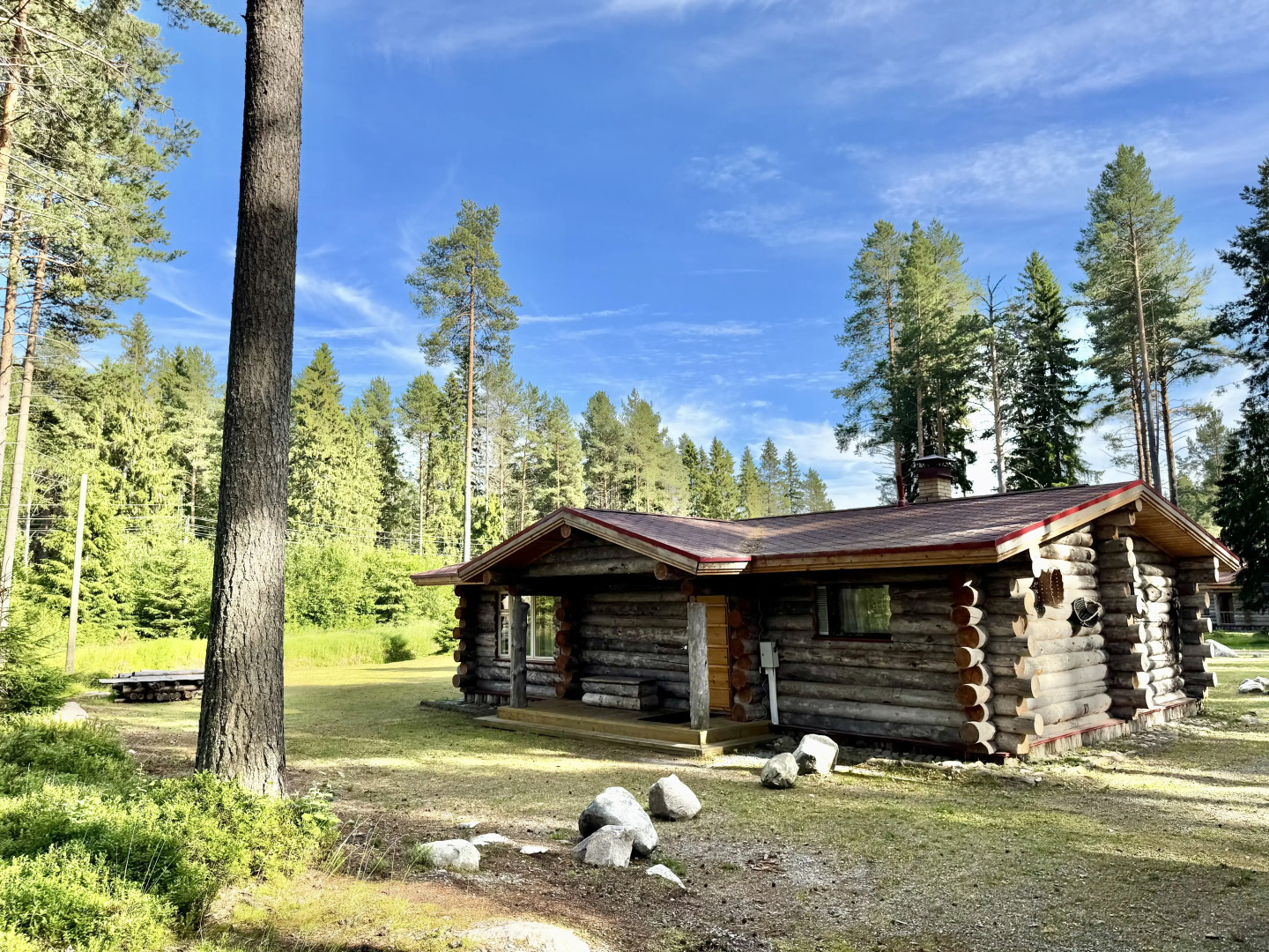 Коттедж Карелия Медвежка Шестиместный