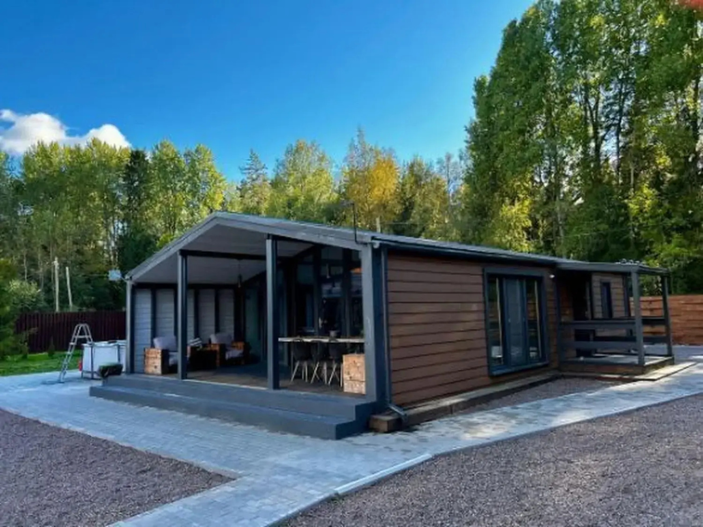 Частный дом MADERO BARN HOUSE с баней
