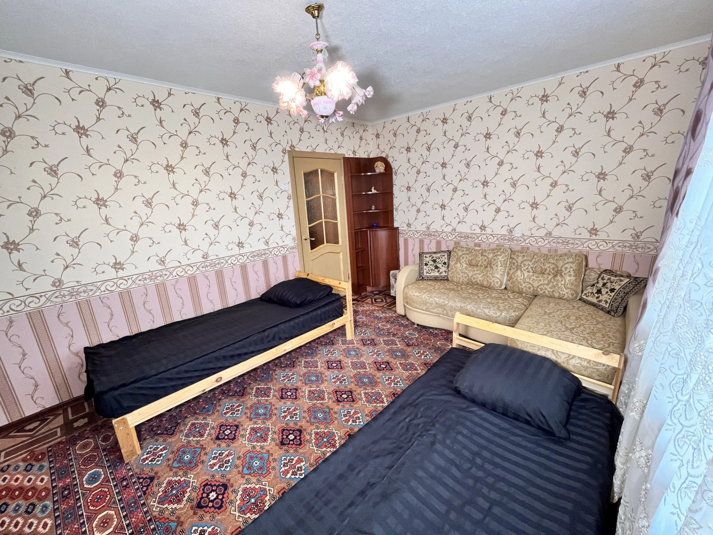 Квартира 2-х комнатная на 5 кроватей