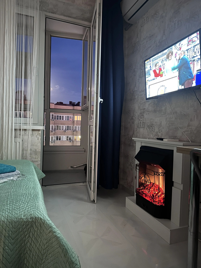 Квартира студия с панорамным видом в районе парка Галицкого и стадиона ФК Краснодар