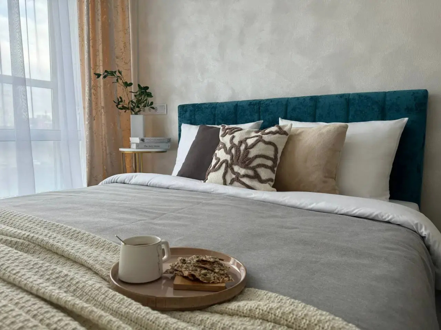 Квартира Стильная Современная 2ух Комнатная на 4 Человек