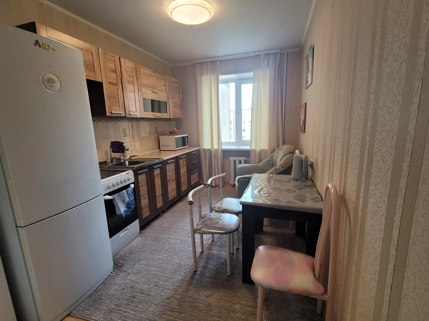 Квартира Home Time Apart для 4 гостей рядом с Нагорным парком