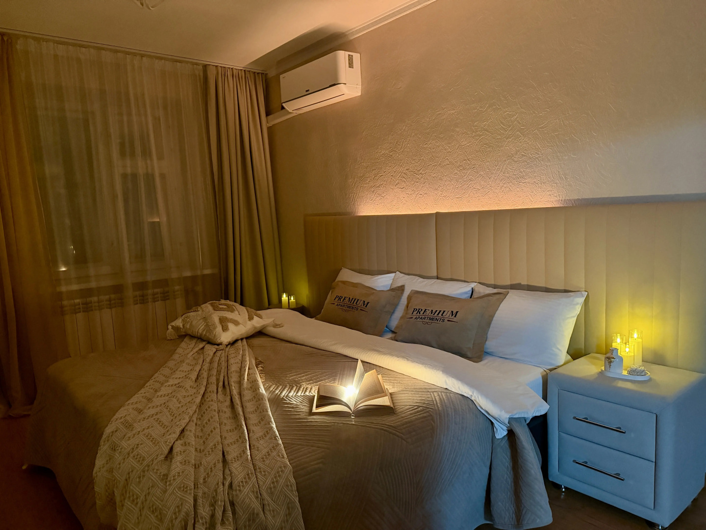 Апартаменты с Джакузи и видом на Парк