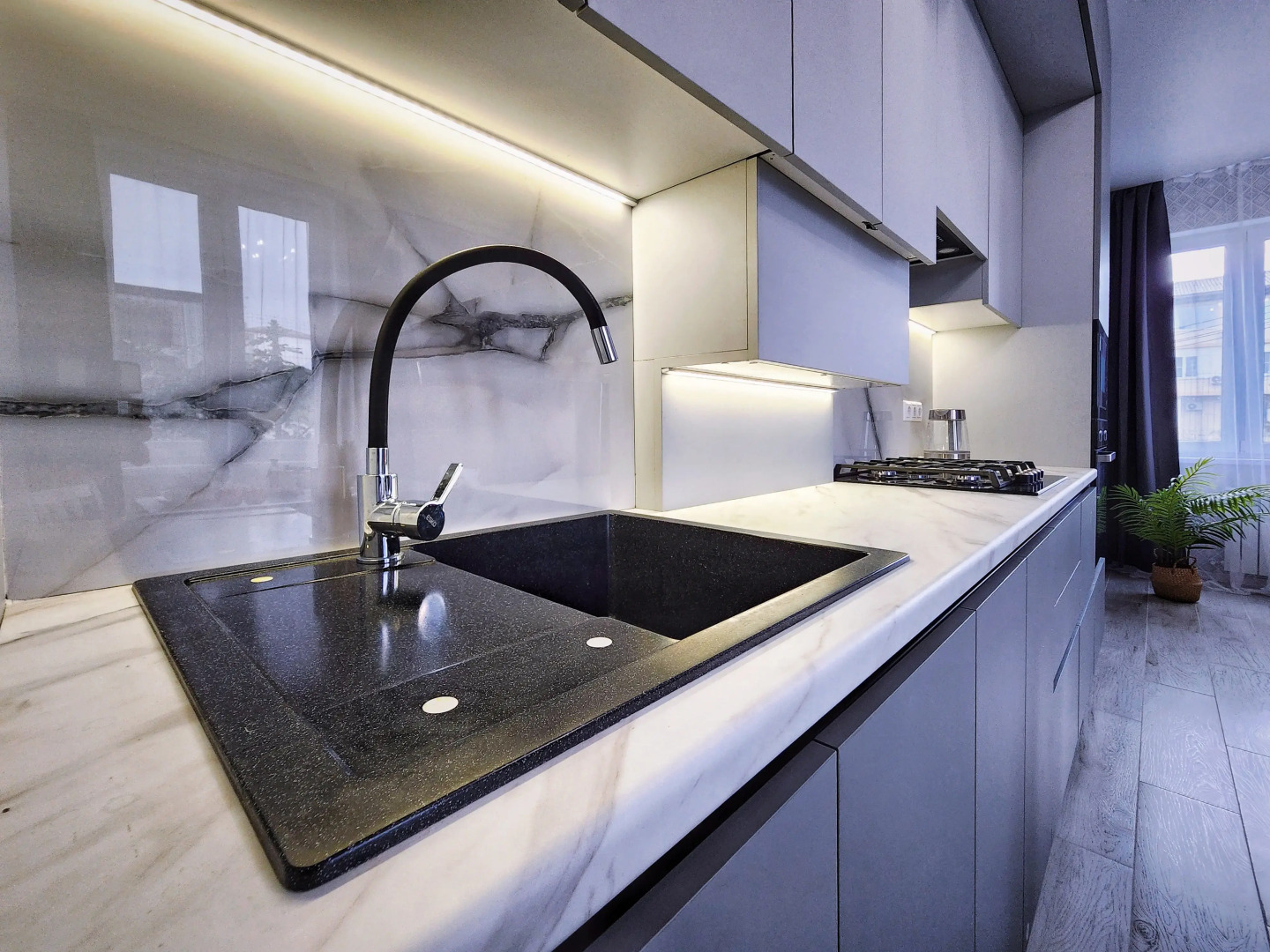 Квартира Уютная на улице Сергея Борзенко