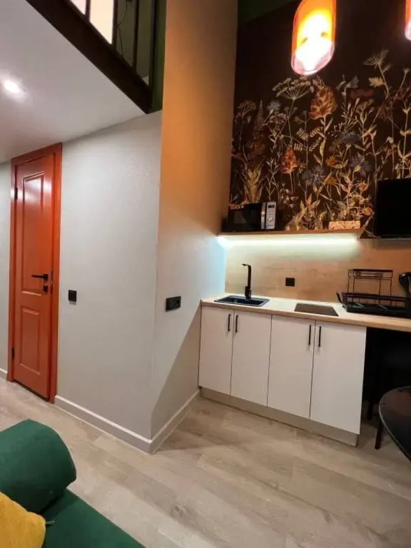 Уютная студия Emerald Forest у метро Электрозаводская