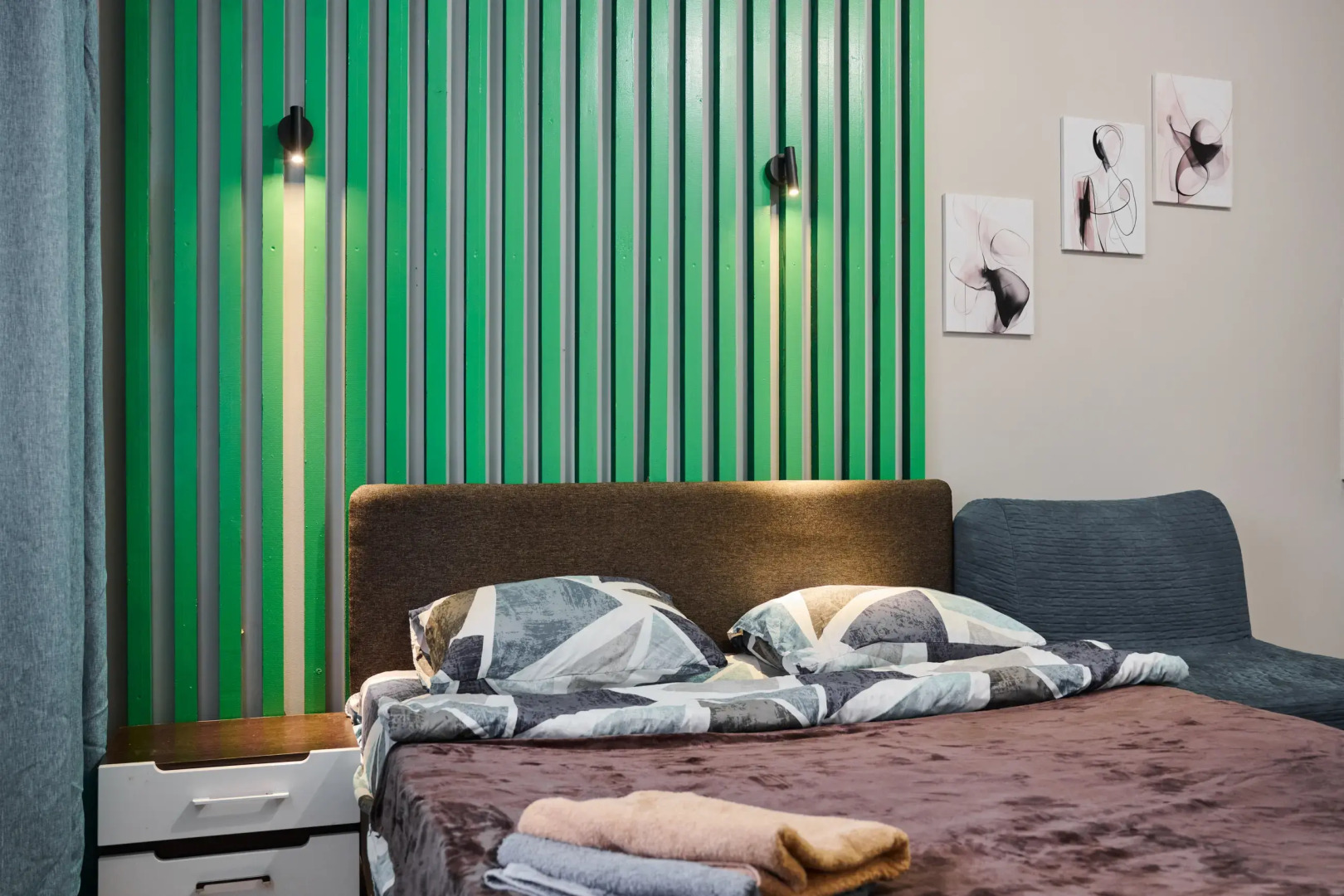 Апартаменты 219 2 на улице Александры Монаховой 6