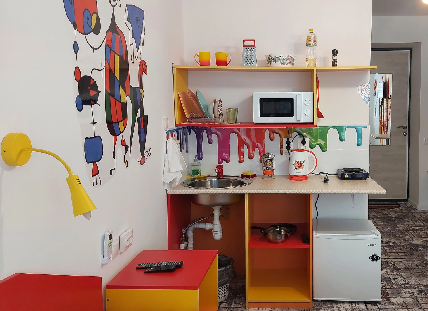 Апартаменты Студия Клюква