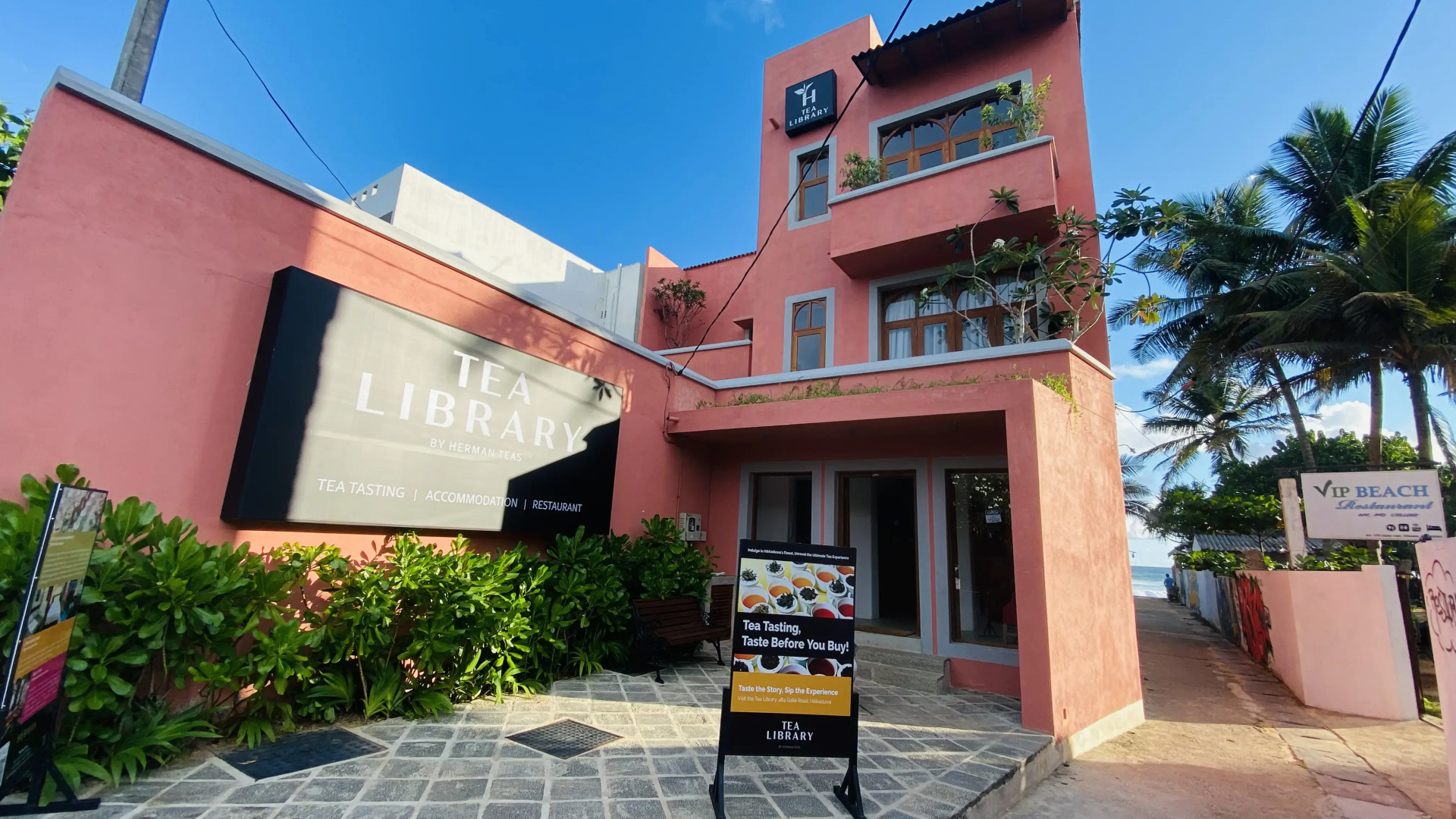 Hotel Tea Library Hikkaduwa