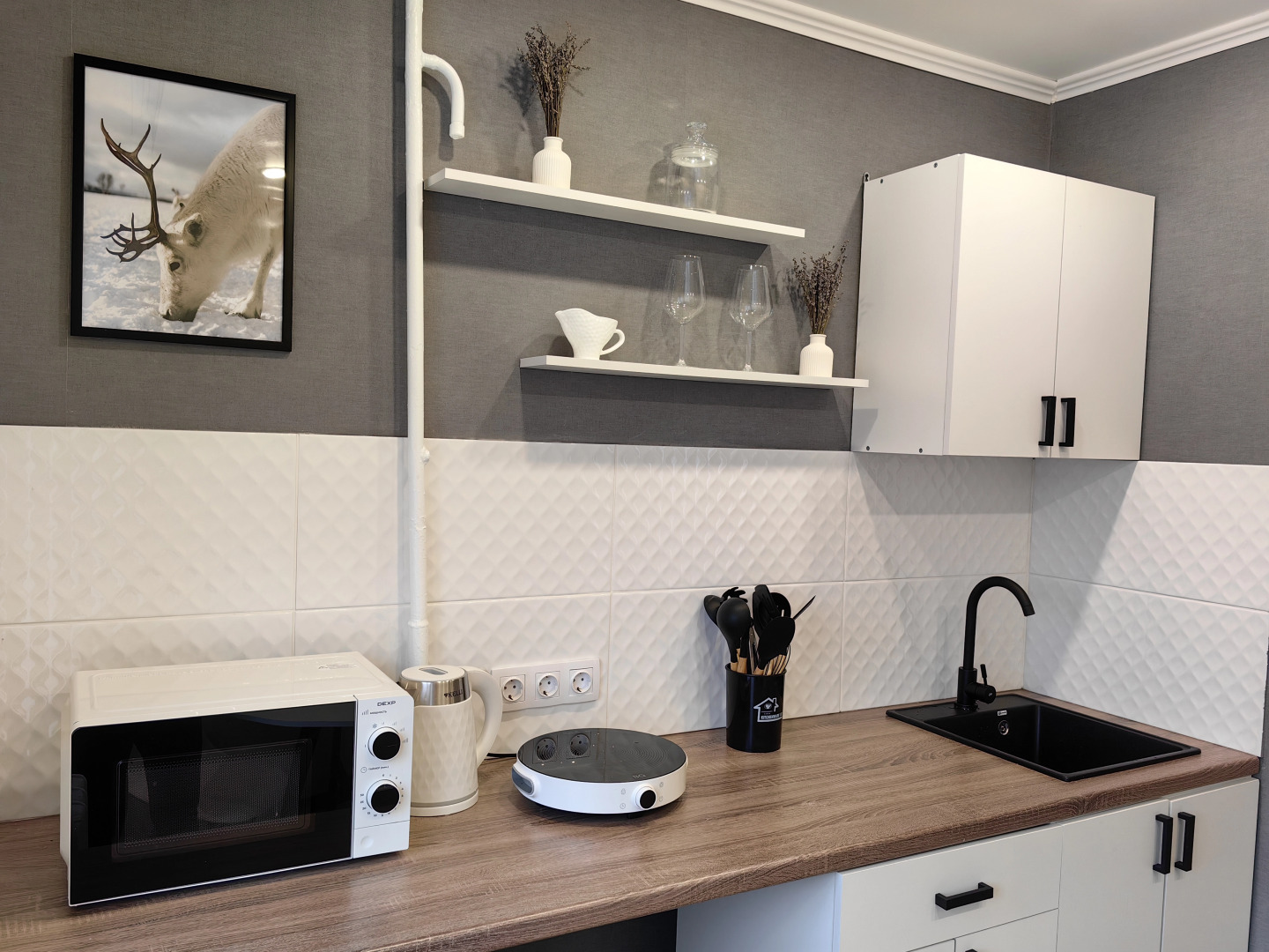 Квартира с дизайнерским ремонтом в центре Мурманска