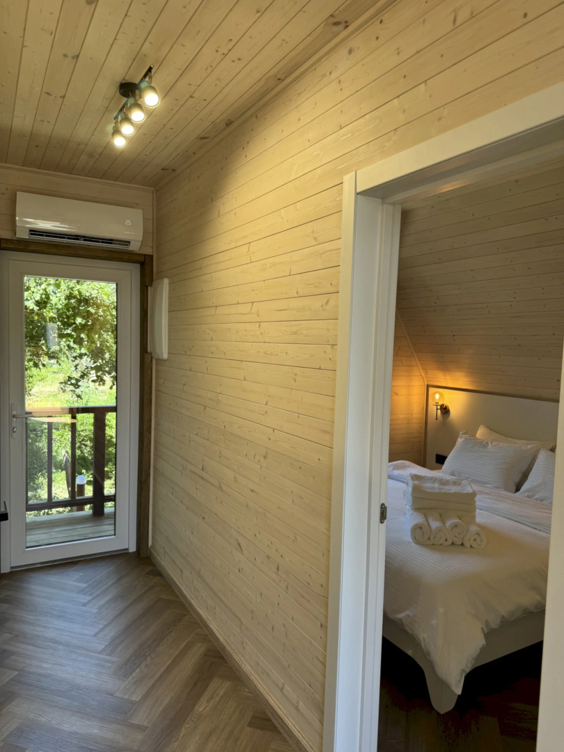 Частный Дом 391 А Фрейм Терраса с Видом на Горы Баня Фурако Мангал