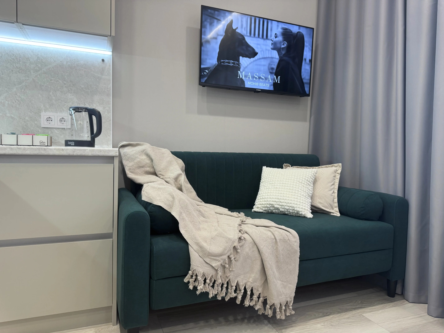 Квартира Atmosfera Sna в ЖК Облака 2 у Метро Октябрьская