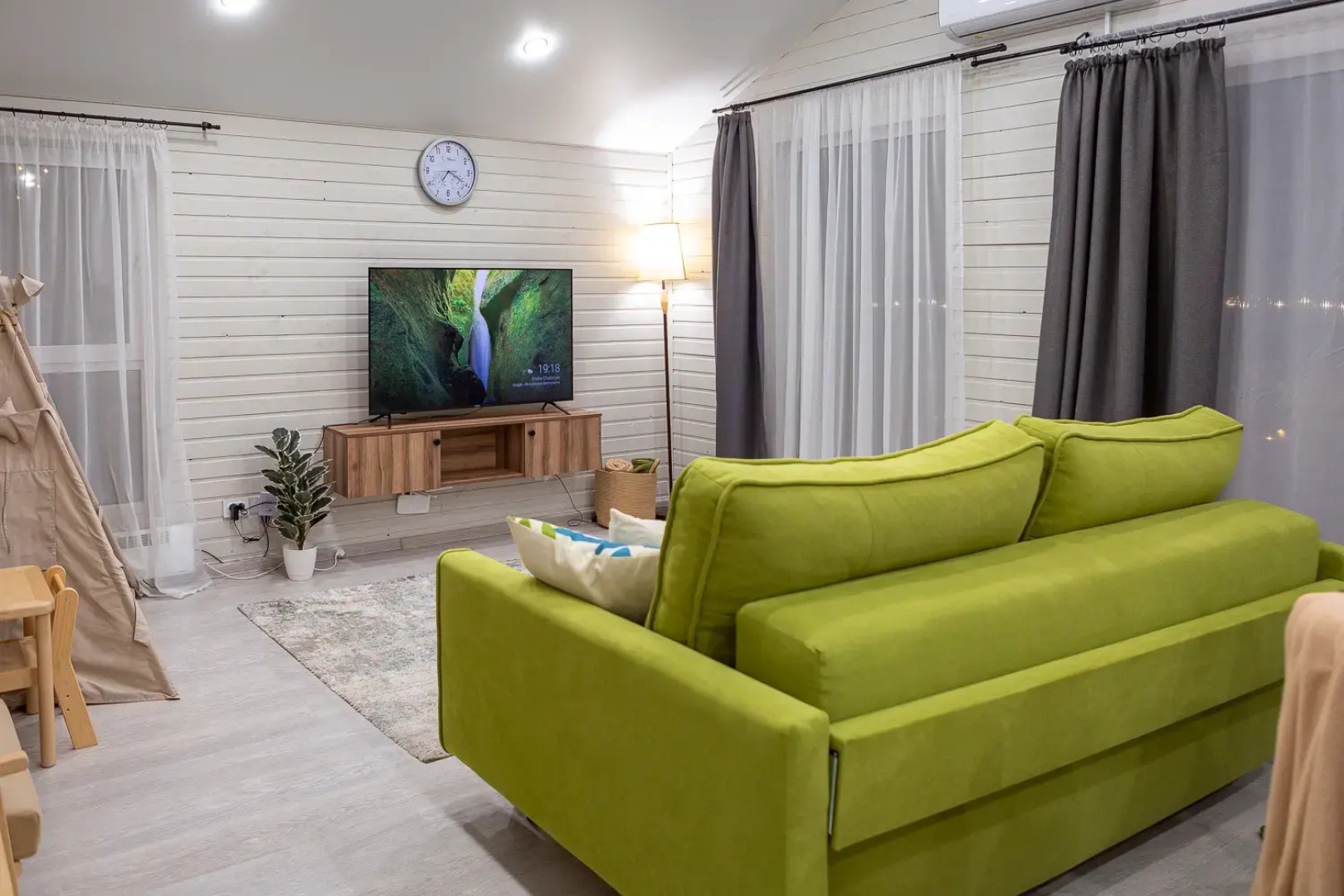 Частный дом Point 382 Оливковый