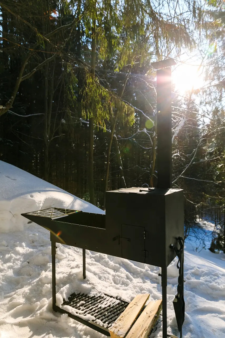 Глэмпинг Опушка Дом среди деревьев