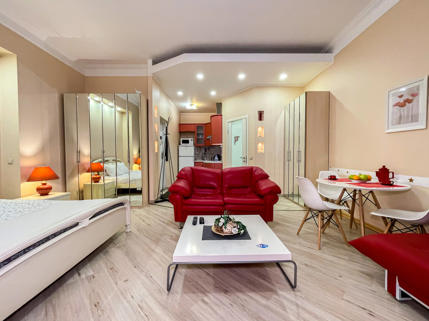 Апартаменты Элегантная Студия Рядом с Метро