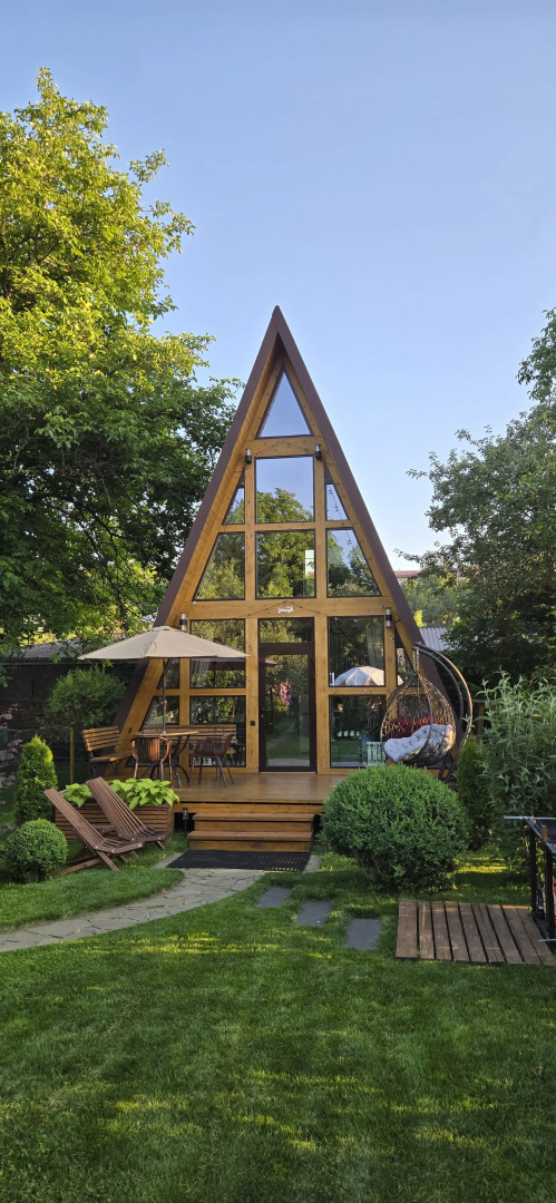 Частный Дом  А-фрейм Рыжая Такса