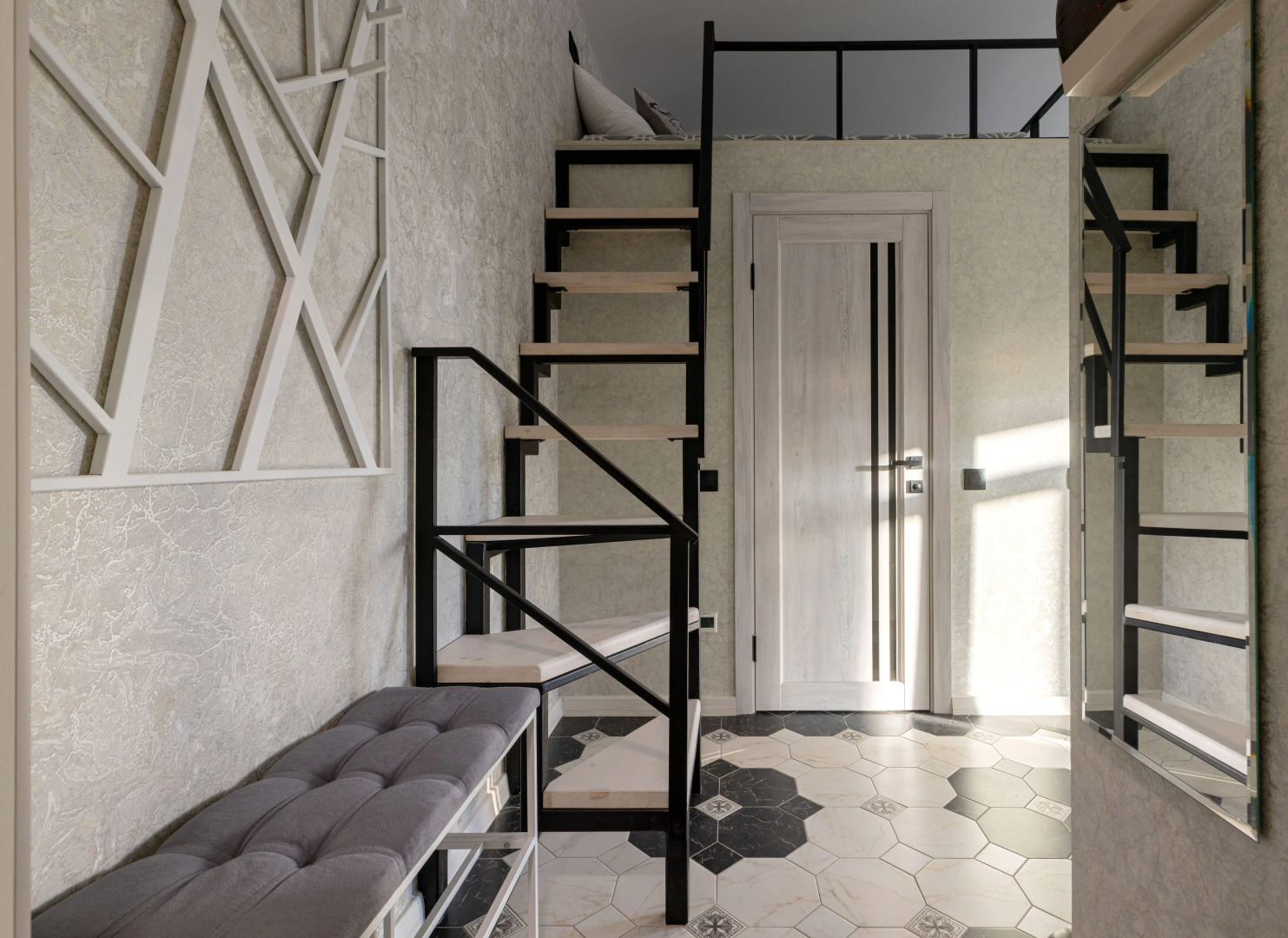 Квартира Дизайнерская Grey Room у Невского проспекта